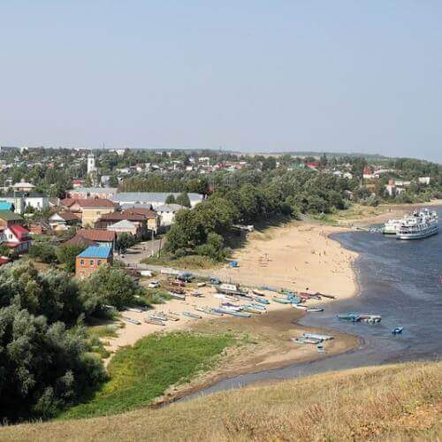 Вид с Государевой горы (Мариинский Посад). Ефремов Олег, CC BY-SA 4.0 https://creativecommons.org/licenses/by-sa/4.0, via Wikimedia Commons