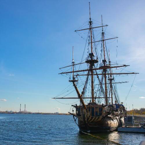 Корабль-музей Гото Предестинация. Фото: АНО «Центр поддержки предпринимательства Воронежской области» (до 10.04.2031)