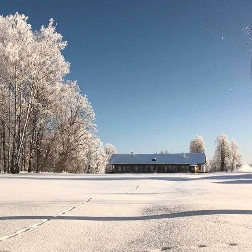 Зимний дом (63 фото)