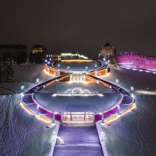 Чкаловская лестница. Фото: АНО «Центр 800».