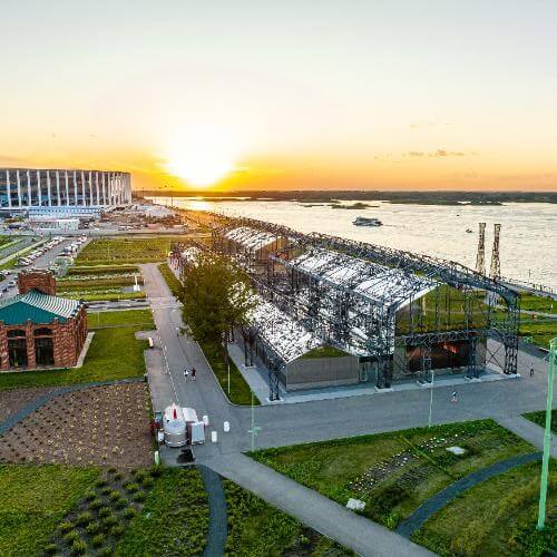 Пакгаузы на Стрелке. Фото: АНО «Центр 800»