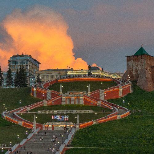 Чкаловская лестница. Фото: АНО «Центр 800». Фотограф: Дима Четыре