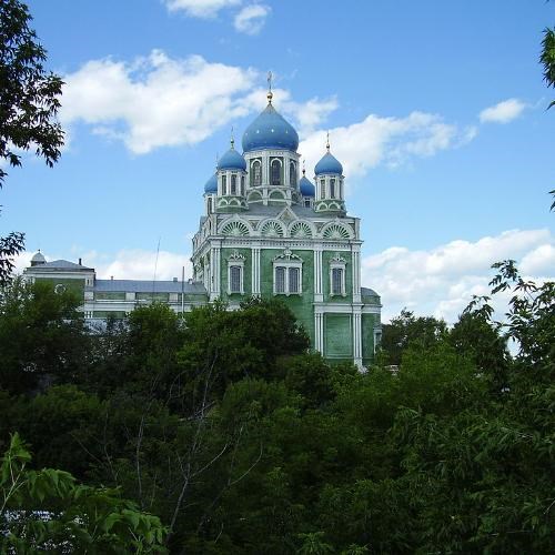 Елец. Вид на Вознесенский собор. Фото: Шалин at Russian Wikipedia, Public domain, via Wikimedia Commons