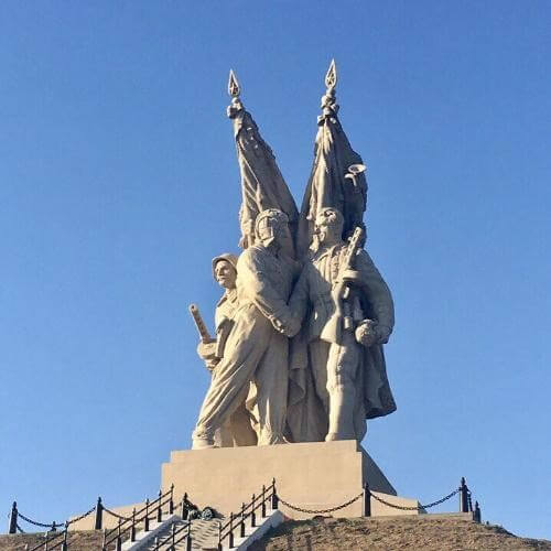 Место, где произошло соединение Юго-Западного и Сталинградского фронтов. Фото: Elvie13, CC BY-SA 4.0 https://creativecommons.org/licenses/by-sa/4.0, via Wikimedia Commons