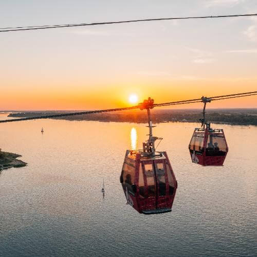 Нижегородская канатная дорога. Фото: АНО «Центр 800». Фотограф: Дима Четыре