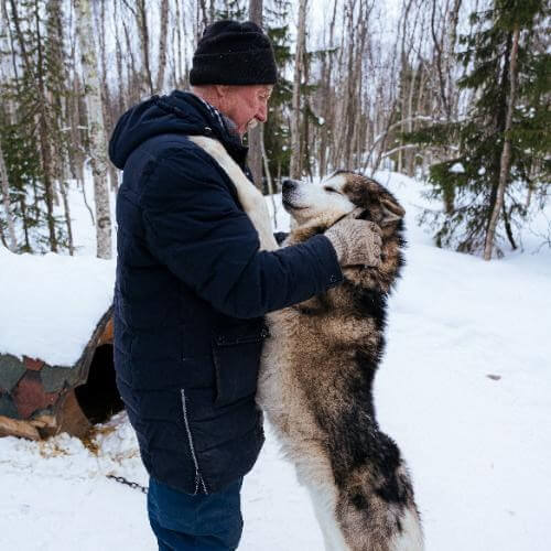 Саамская деревня. Фото от партнёра.