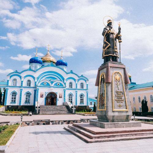 Задонский Рождество-Богородицкий мужской монастырь. Фото: Центр туризма «Липецкая Земля»