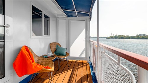 Балкон каюты Полулюкс