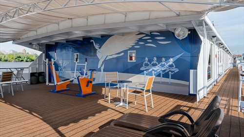 Открытая солнечная палуба