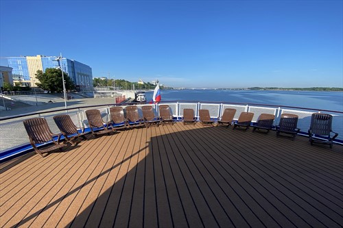 Солярий на шлюпочной палубе