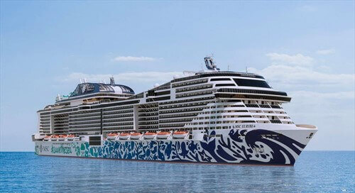 Теплоход «MSC Euribia»