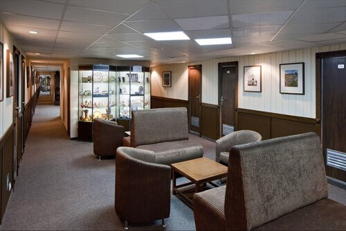 Внутреннее пространство на главной палубе