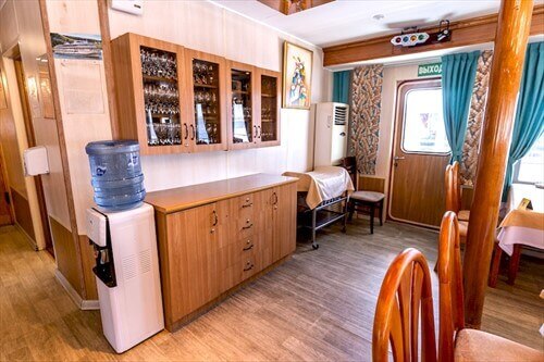 Ресторан на шлюпочной палубе