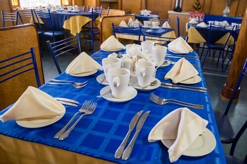 Ресторан на главной палубе