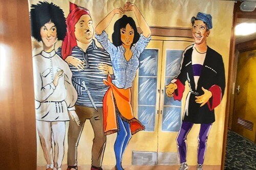 Фотозона на средней палубе